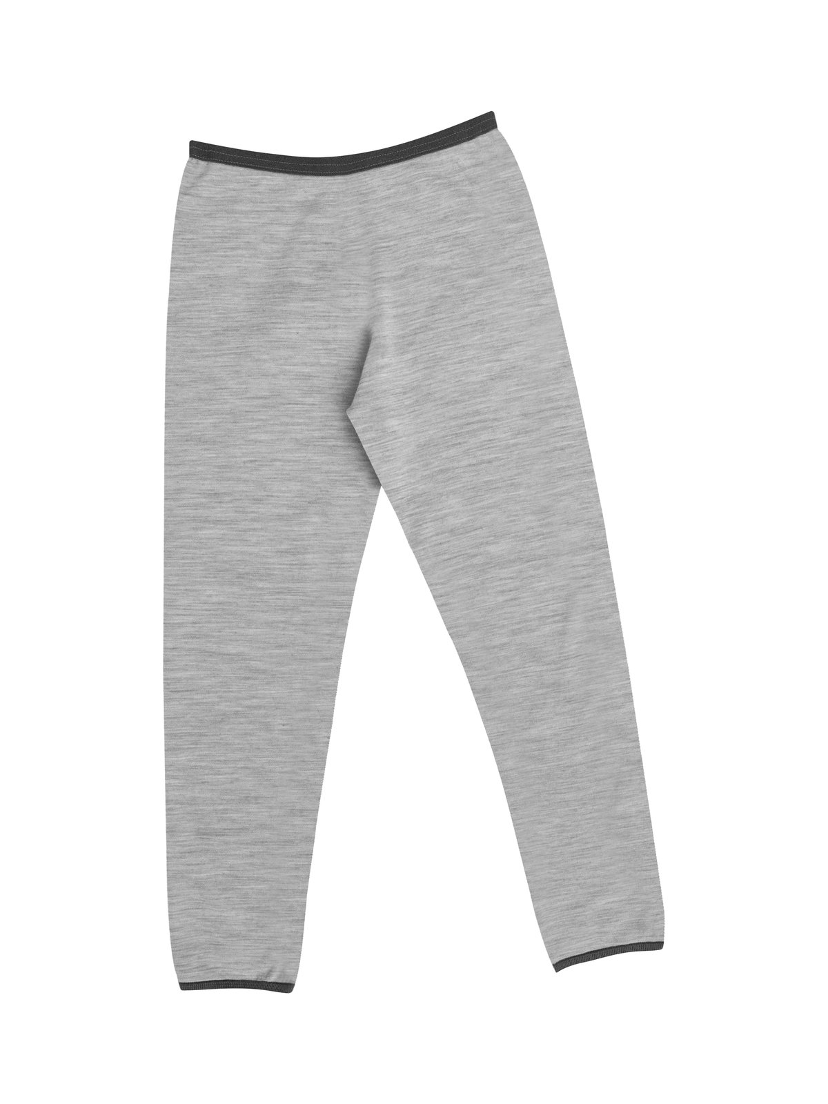 Leggings de punto gris